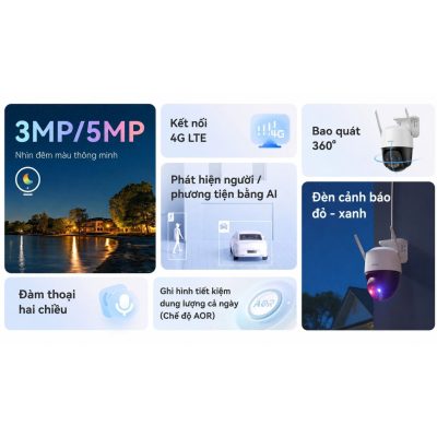 Camera Imou Cruiser SC 4G X 3MP IPC-K7F-3M1T-X Ngoài Trời, Tặng Sim 4G Mobifone - Miễn Phí Data Trọn Đời 4 camera-imou-ipc-k7f-3m1t-x-tinh-nang