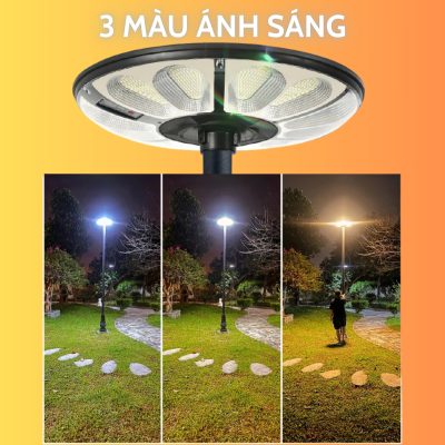 Đèn UFO Hoa Cúc 3 Màu Ánh Sáng Năng Lượng Mặt Trời 800W TP Solar TP.UF11.800 2 ba-mau-anh-sang-den-ufo-tp-uf11-800
