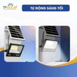 Đèn pha 1 chóa năng lượng mặt trời TP.DP11.600 cảm biến thông minh