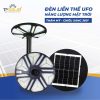 Đèn UFO trang trí 7 màu năng lượng mặt trời TP.UF12.800