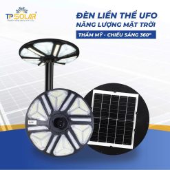 Đèn UFO trang trí 7 màu năng lượng mặt trời TP.UF12.800