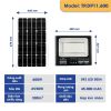 Đèn pha 1 chóa năng lượng mặt trời TP.DP11.600