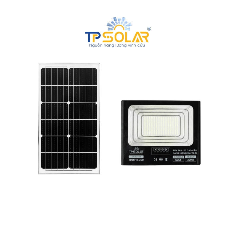 Đèn Năng Lượng Mặt Trời 300W 1 Choá TP.DP11.300