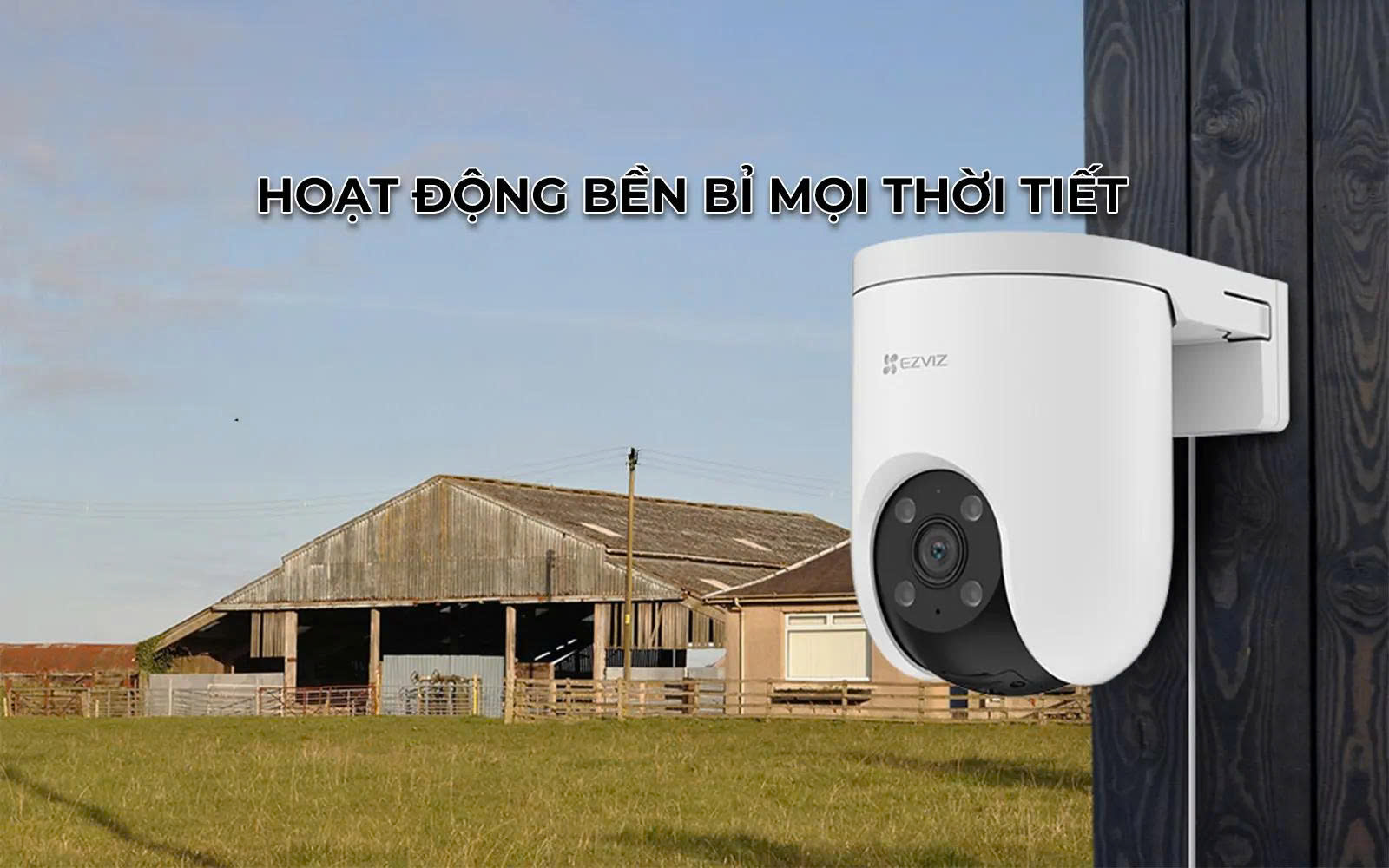 Camera EZVIZ CS-HB8C/SP 4MP AOV Solar – Không Dây 360° 1 Camera Ngoai troi Ezviz AOV Nang Luong Mat Troi CS HB8C 5