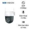 Camera Wifi Quay Quét Ngoài trời KX-S3L 2K – Xoay 360, Nhìn Đêm Có Màu