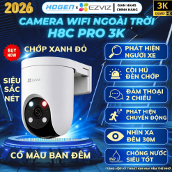 Camera WiFi EZVIZ H8C Pro 3K 5MP den 2