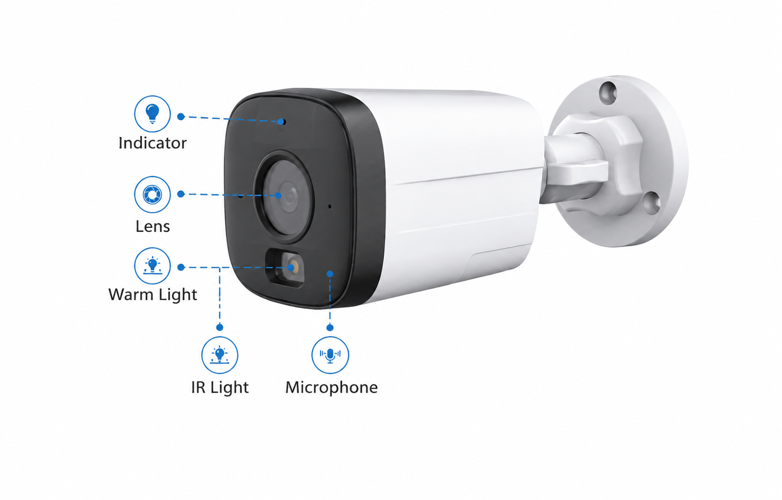 Camera WiFi KX-A51D 5MP Kabe Vision Sắc Nét, Có Màu Ban Đêm 2 Camera WiFi KX A51D 5MP Kabe Vision 2