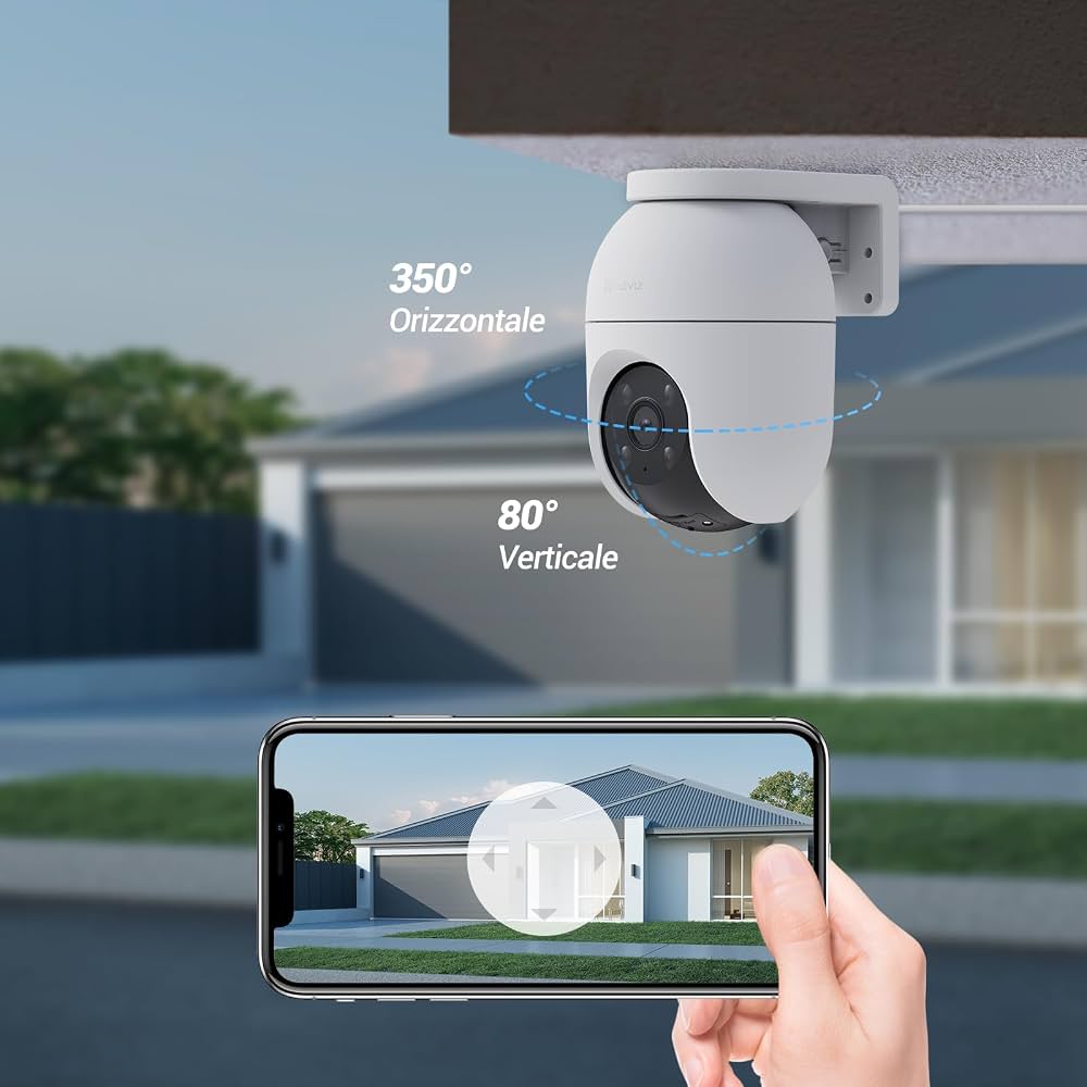 Camera WiFi EZVIZ C8C 2K+ 4MP – Quay Quét 360°, Quan Sát Không Điểm Mù 1 Camera WiFi quay quet EZVIZ C8C 2K 4MP 5