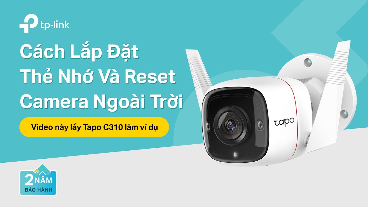 Camera TP-Link Tapo C310 3MP Ngoài Trời – Rõ Nét 2K, Chống Nước IP66 7 Camera Wifi 3MP TP Link Tapo C310 3