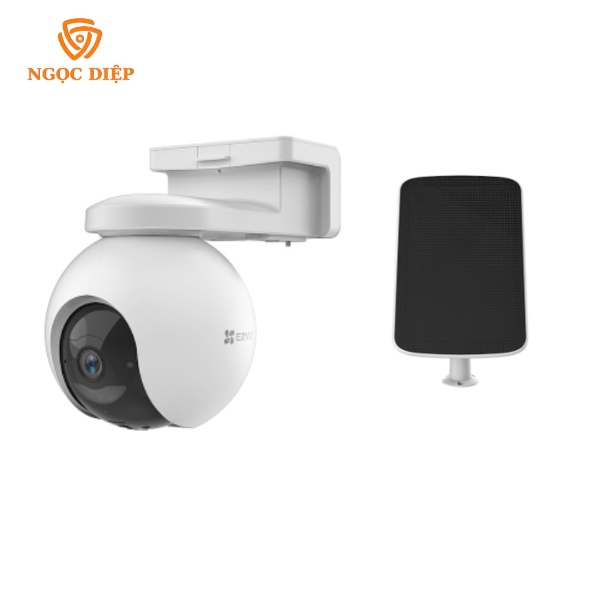 Camera Dùng PIN 4G EZVIZ EB8 4K CAO CẤP - PIN sạc 10.400mAh