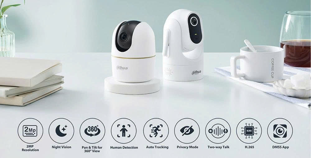 Camera WiFi Dahua Hero A1 DH-H3AE 3MP Wi-Fi 6, Quay Quét 360, AI Thông Minh 1 DAHUA H3AE A1 3