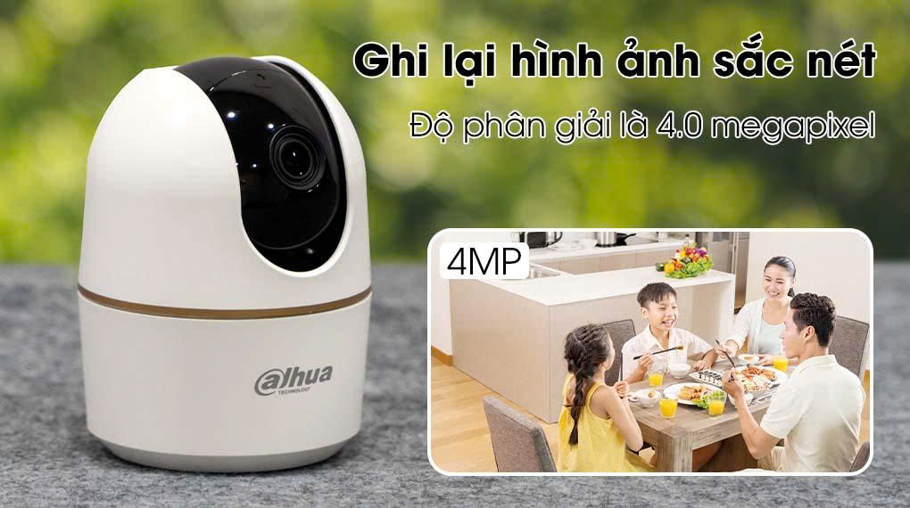 Camera WiFi Dahua Hero A1 DH-H4AE 4MP: Giám Sát 2K Chi Tiết 3 DAHUA H4AE 4.0 1