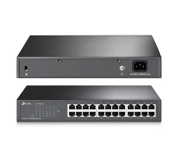 Switch chia tín hiệu 24 cổng 10/100Mbps TL-SF1024D – Mạng ổn định 1 TL SF1024D 3