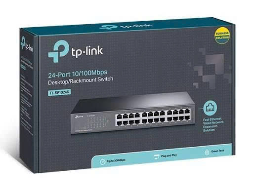 Switch chia tín hiệu 24 cổng 10/100Mbps TL-SF1024D – Mạng ổn định 3 TL SF1024D 4
